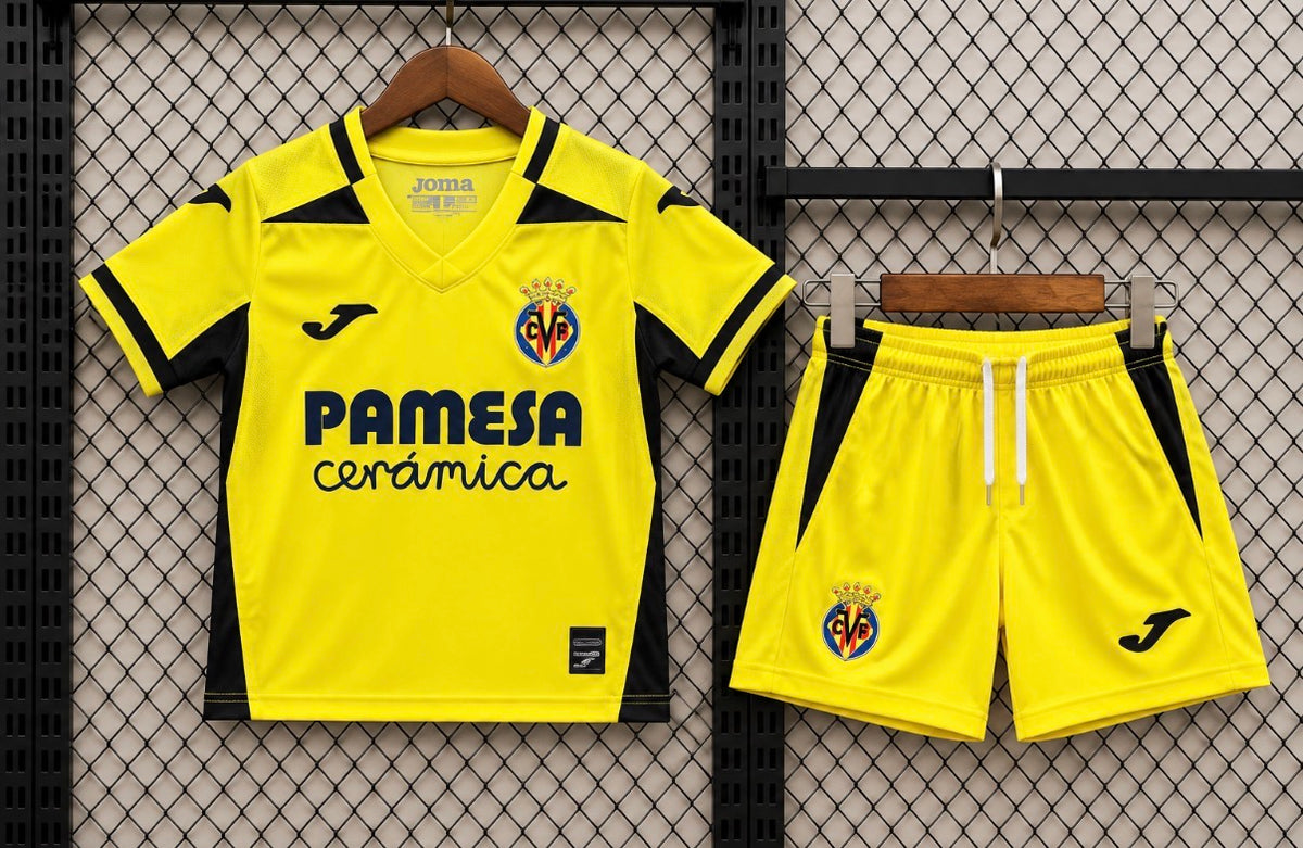 Kits Enfants Villareal 2026/27 Domicile