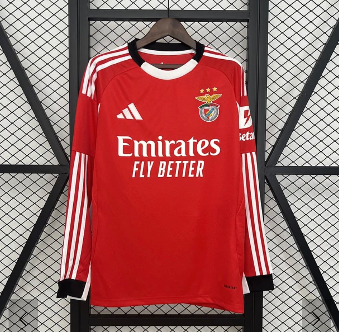 SL Benfica 2025/26 Domicile à manches longues