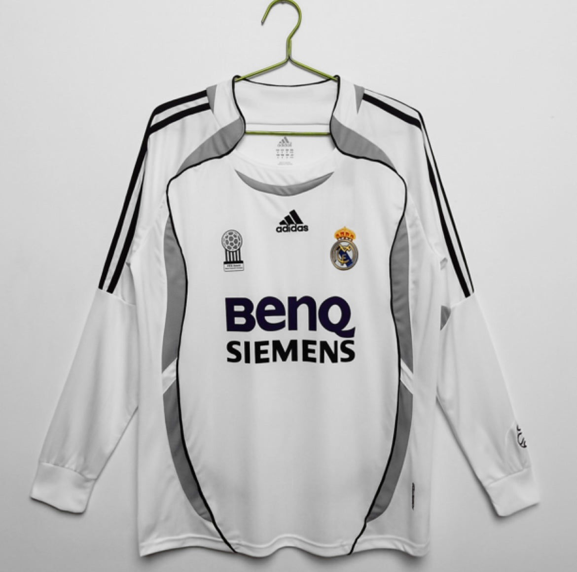 Real Madrid 2006/07 Domicile à manches longues