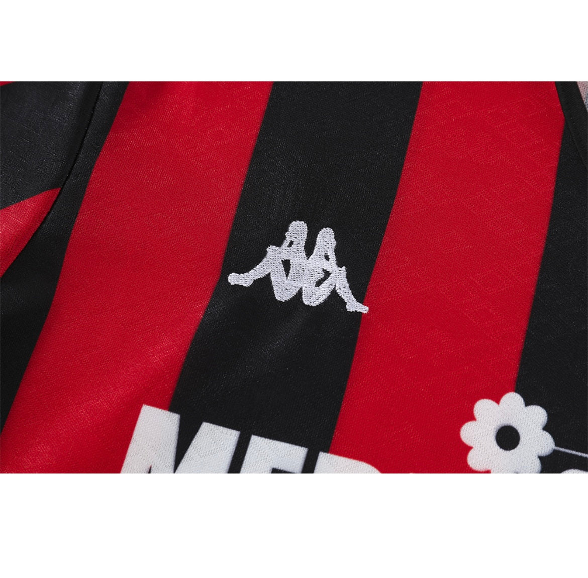 AC Milan 1989/90 Domicile à manches longues