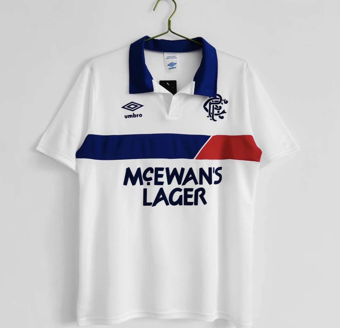 Rangers 1993/94 Extérieur - L'Art du Maillot Rangers 1993/94 Extérieur - L'Art du Maillot