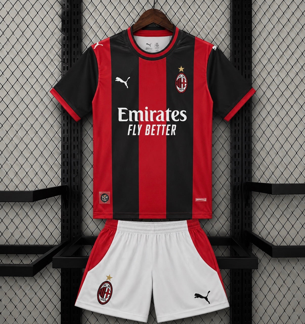 Kits Enfants AC Milan 2026/27 Domicile