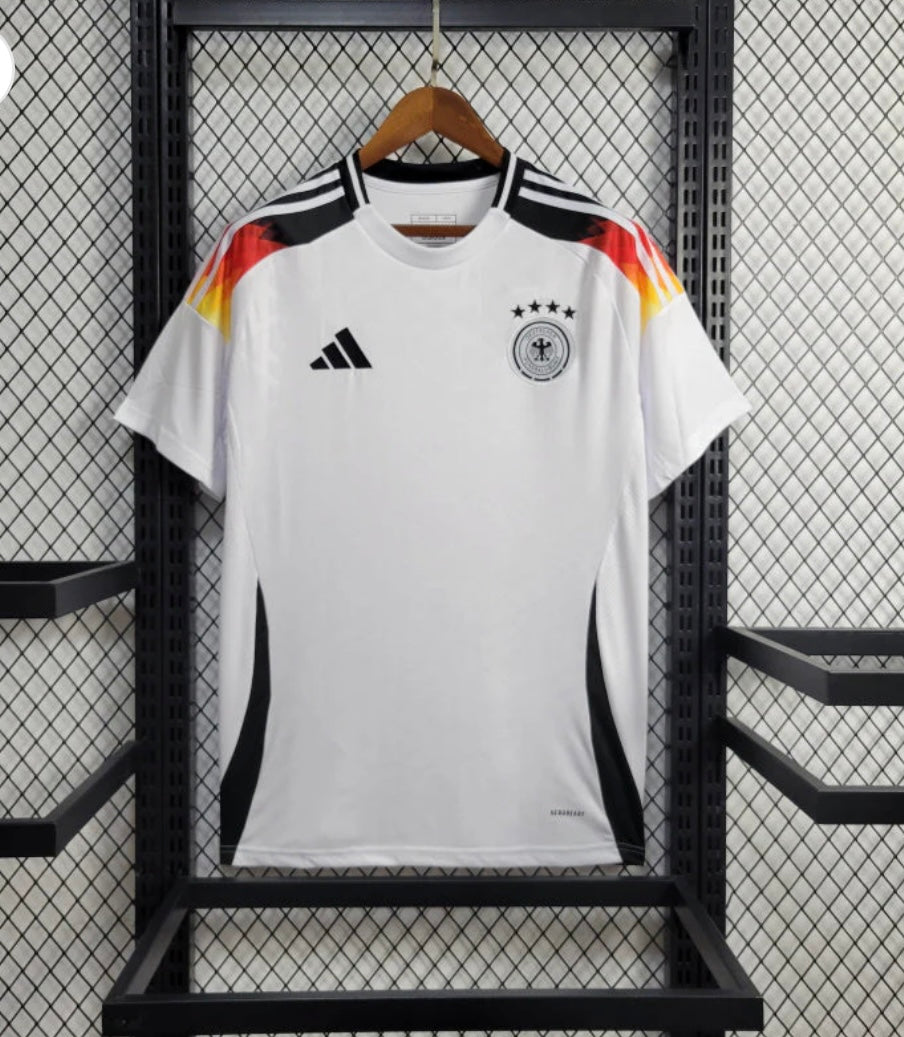 Maillot Allemagne Domicile 2024/2025 - Adidas, Floqué Rüdiger #2 - Taille L