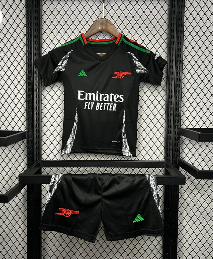 Kits Enfants Arsenal 2024/25 Extérieur