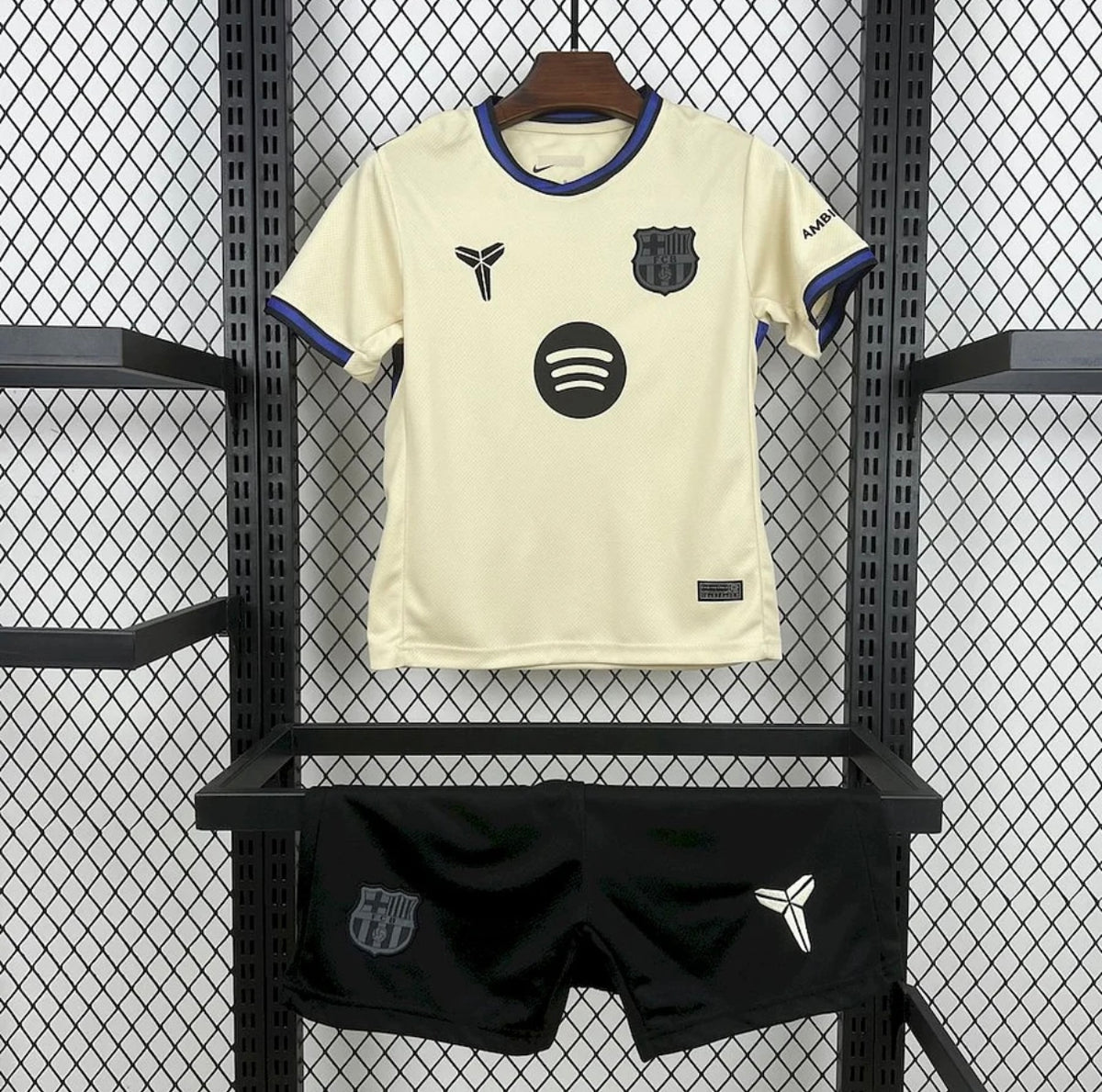 Kits Enfants FC Barcelone 2025/26 Extérieur