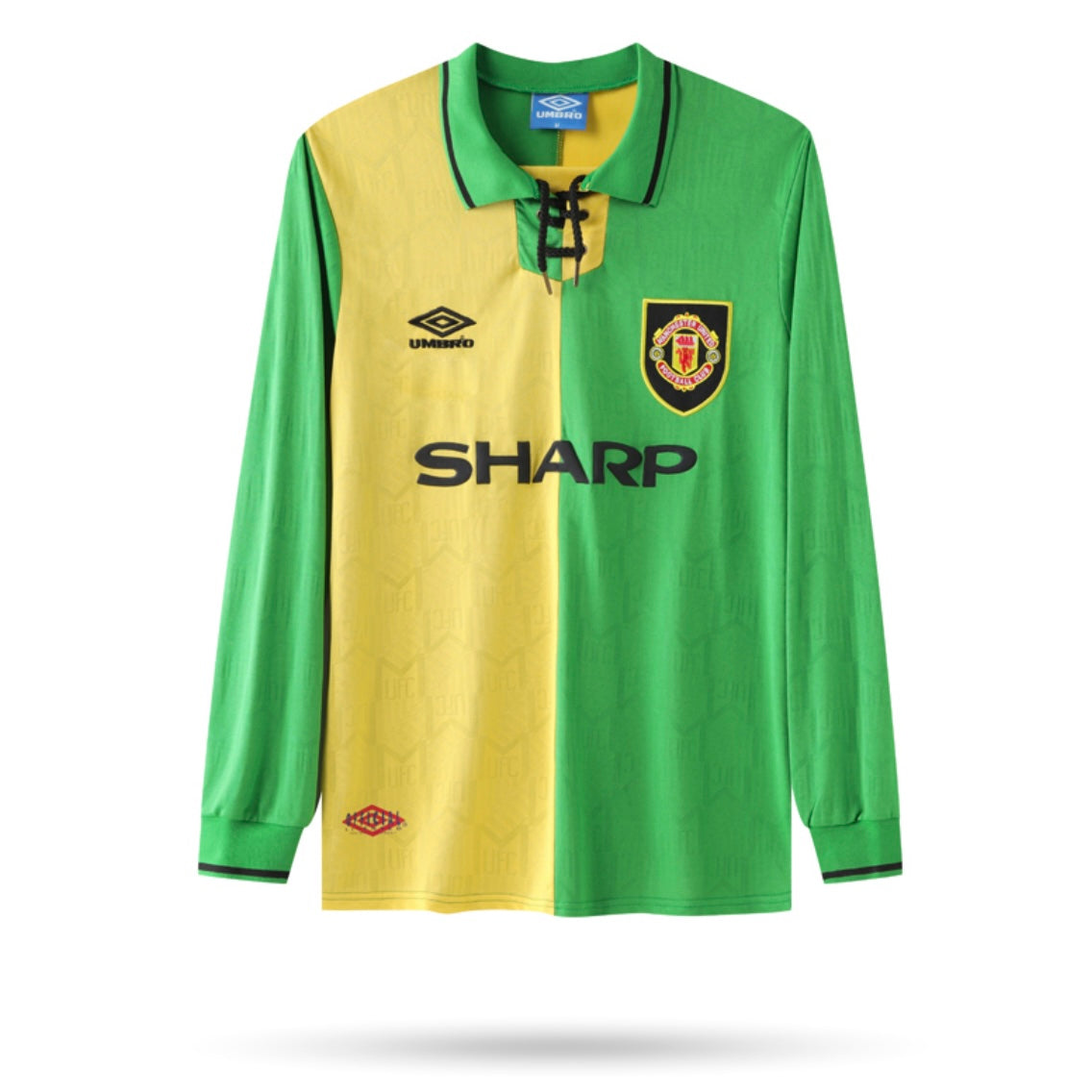 Manchester United 1992/93 Third à manches longues