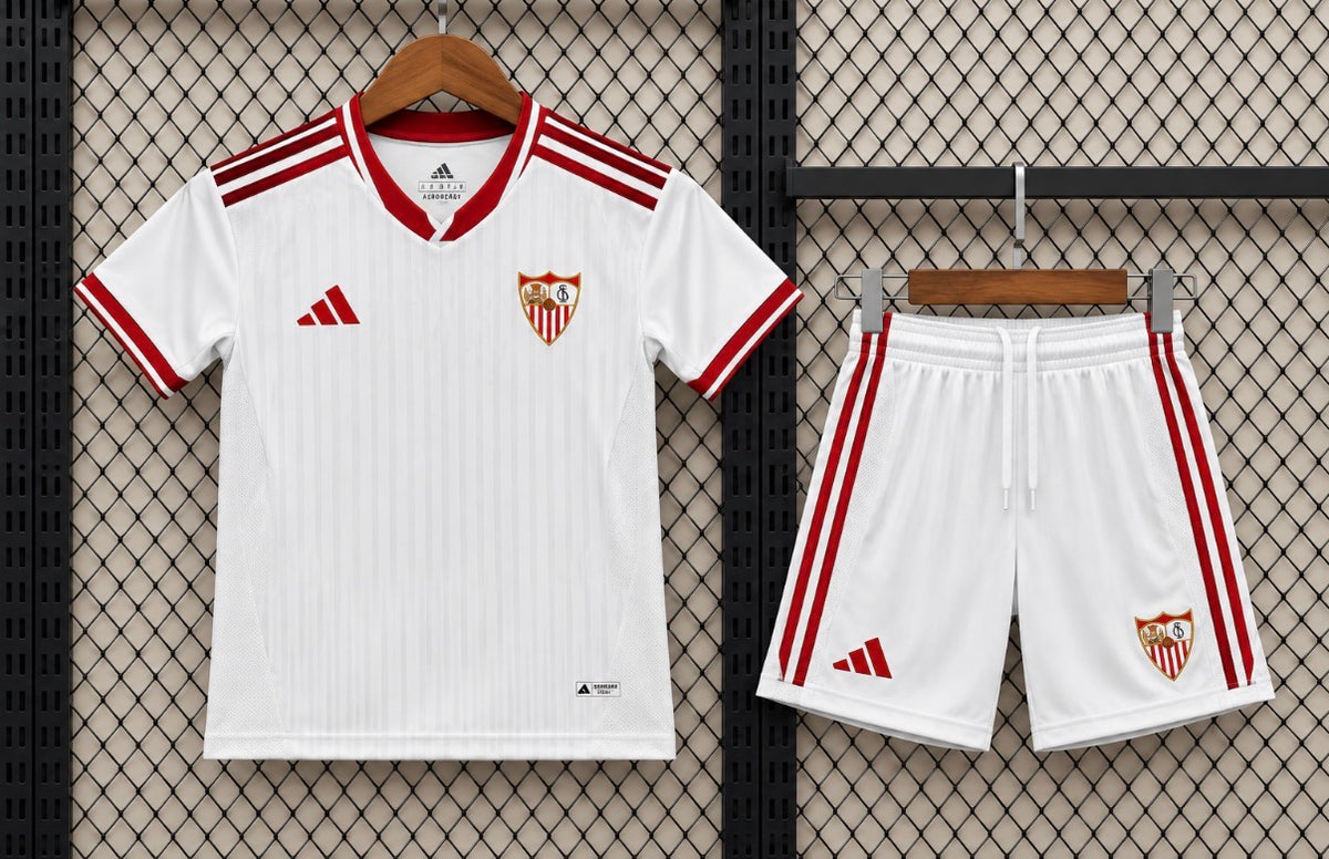 Kits Enfants FC Séville 2026/27 Domicile