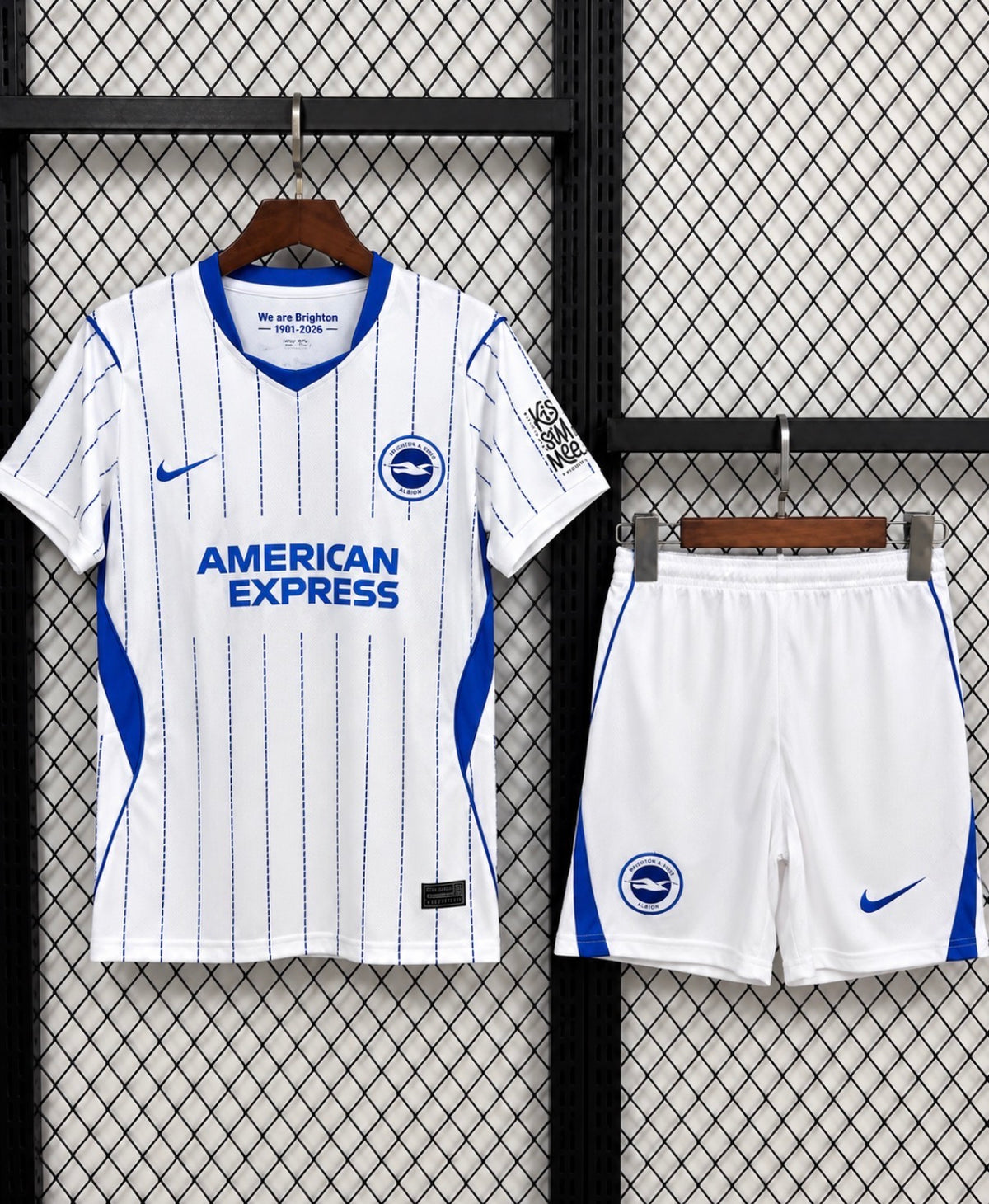 Kits Enfants Brighton 2026/27 Extérieur