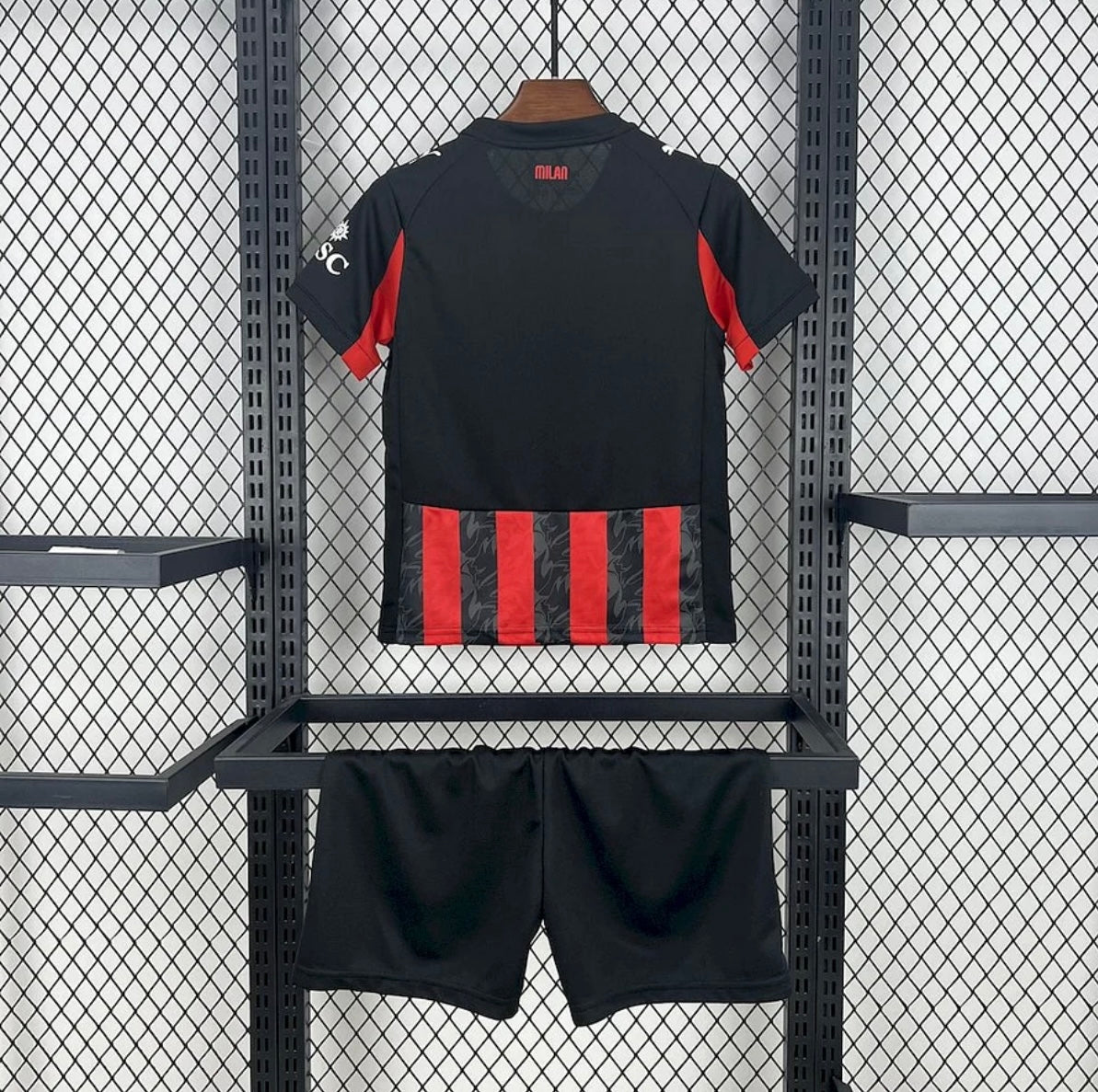 Kits Enfants AC Milan 2025/26 Domicile