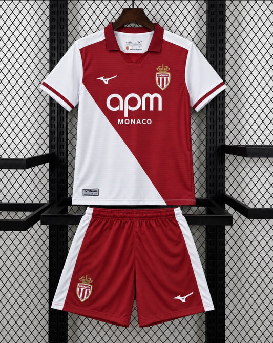 Kits Enfants AS Monaco 2026/27 Domicile