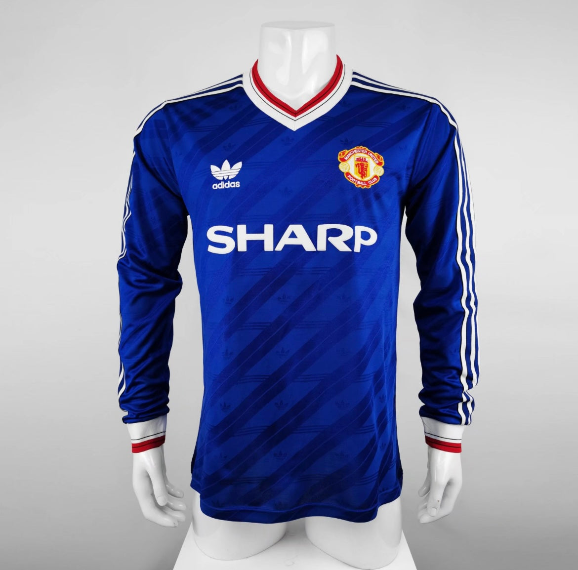 Manchester United 1986/87 Third à manches longues