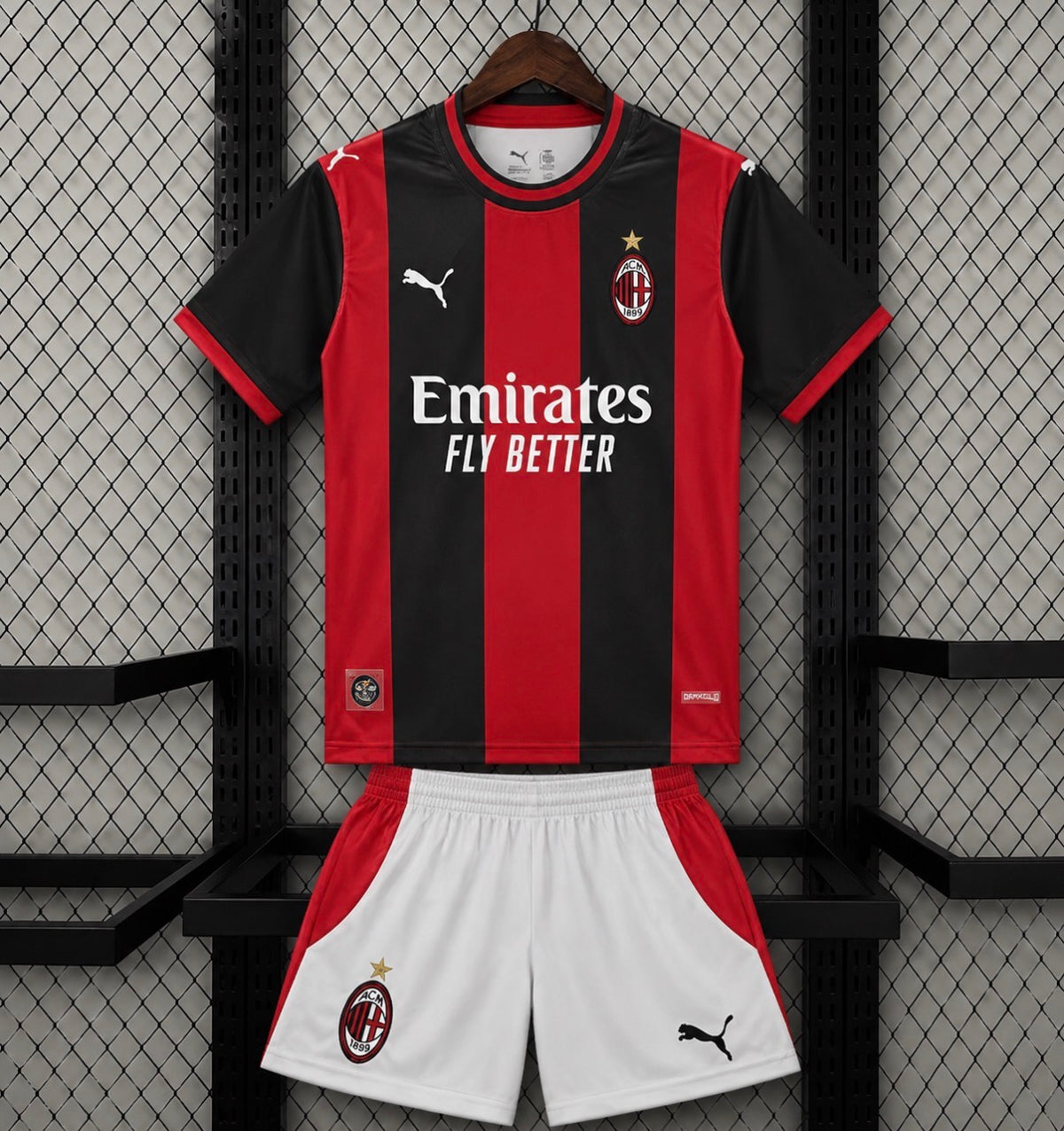 Kits Enfants AC Milan 2026/27 Domicile