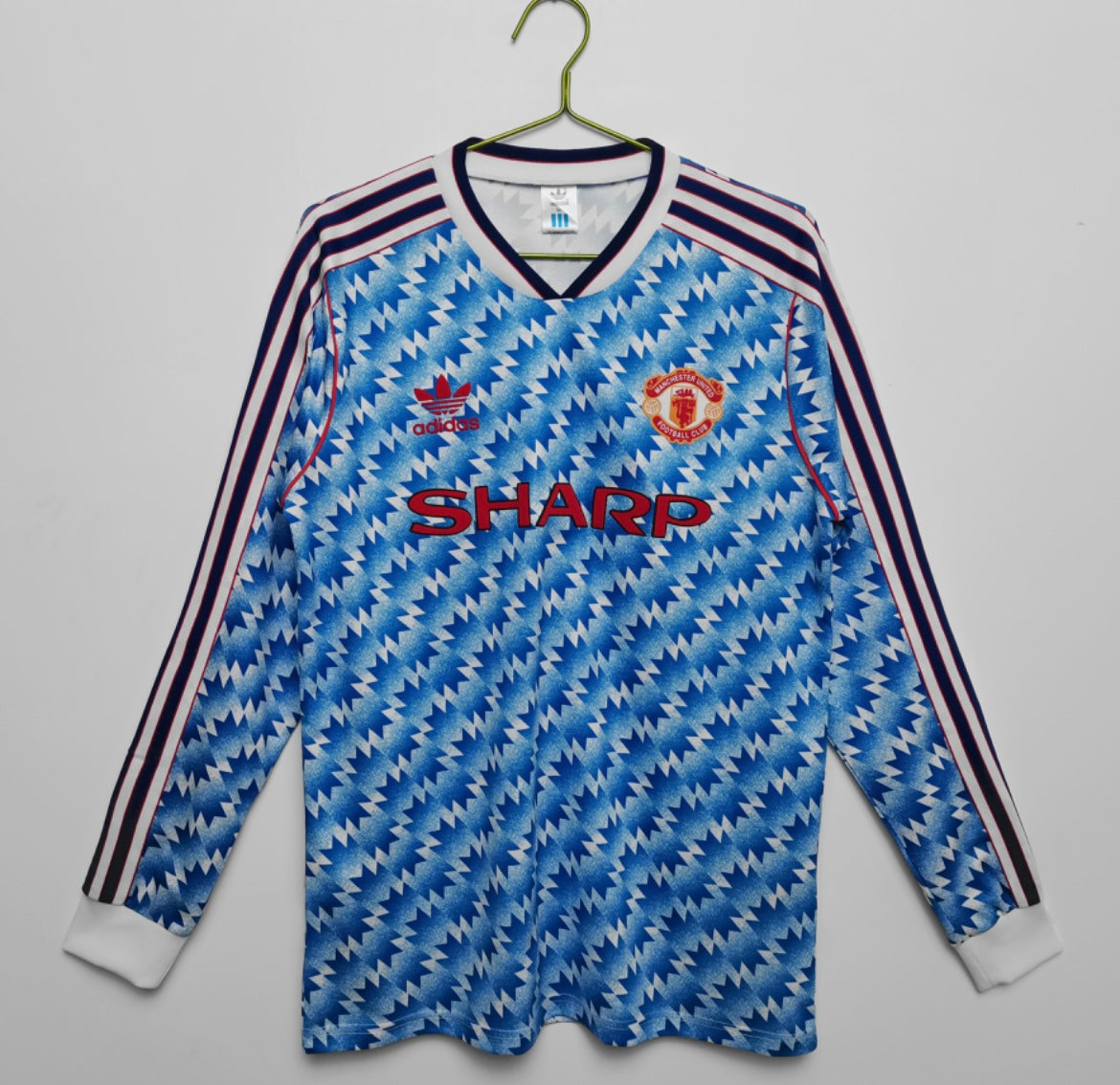 Manchester United 1991/92 Extérieur à manches longues