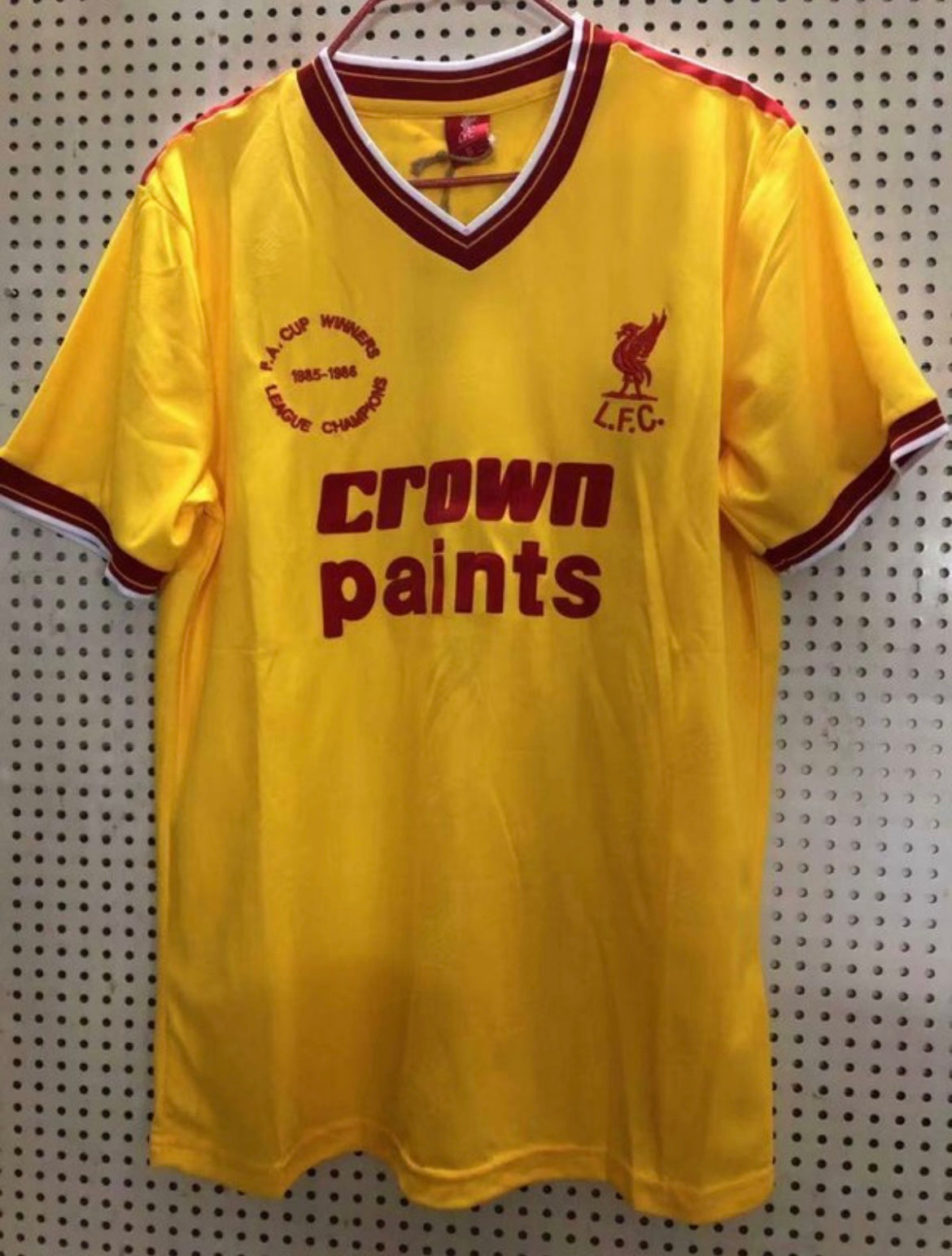 Liverpool 1985/86 Extérieur