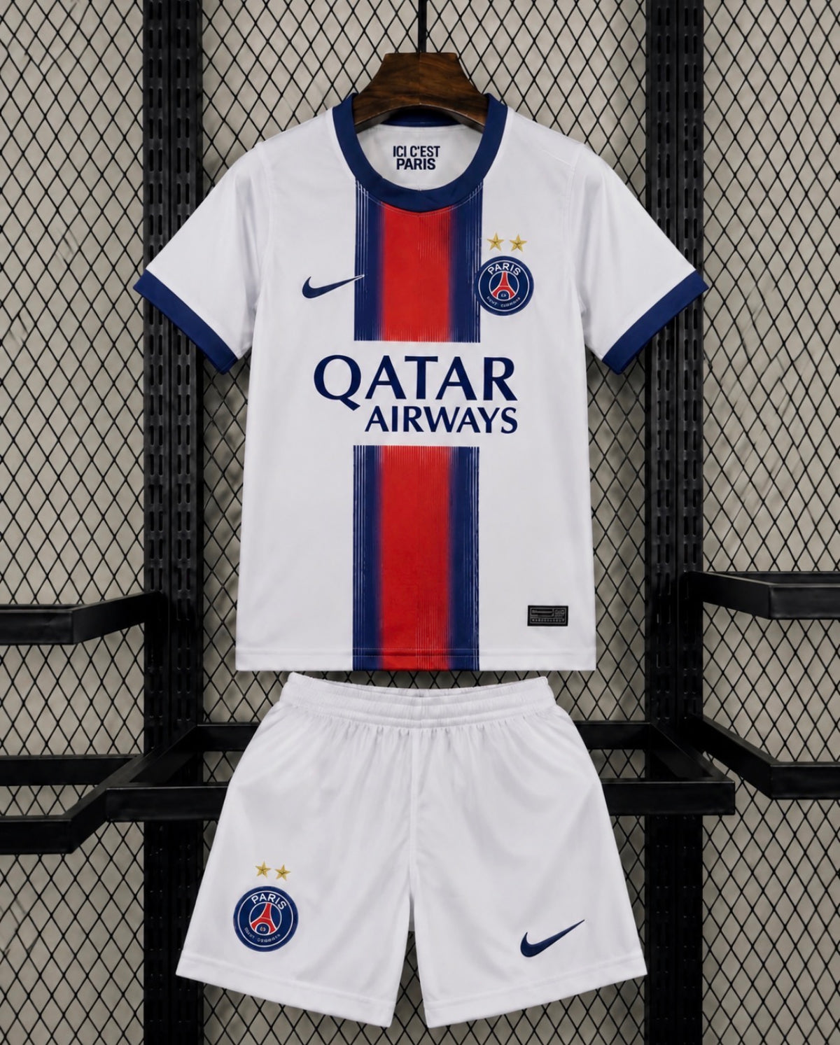 Kits Enfants Paris SG 2026/27 Extérieur 2 Étoiles