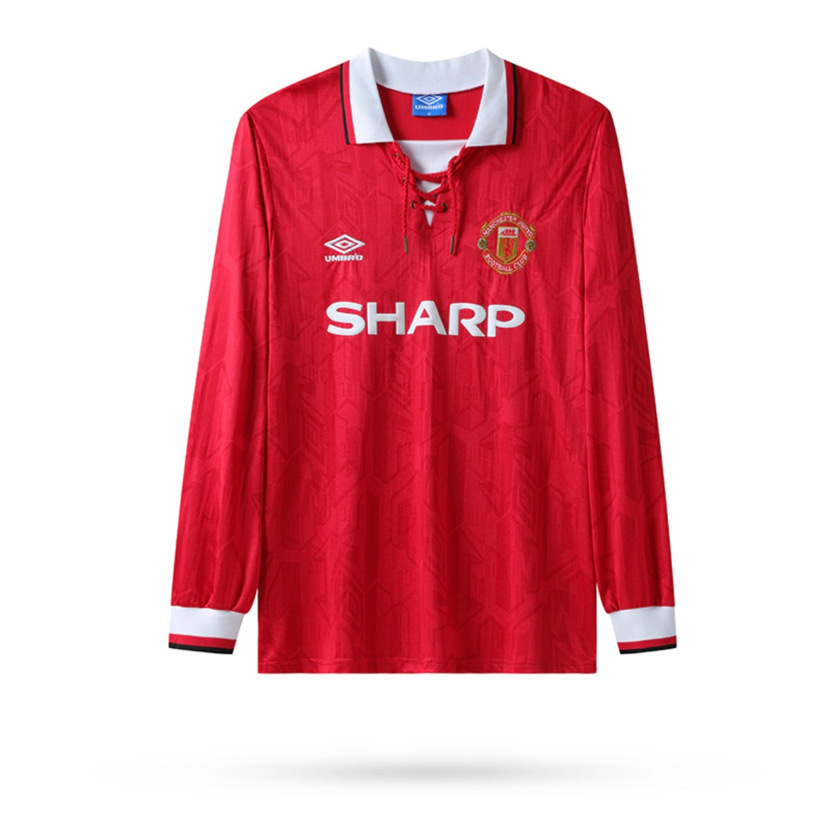 Manchester United 1992/93 Domicile à manches longues