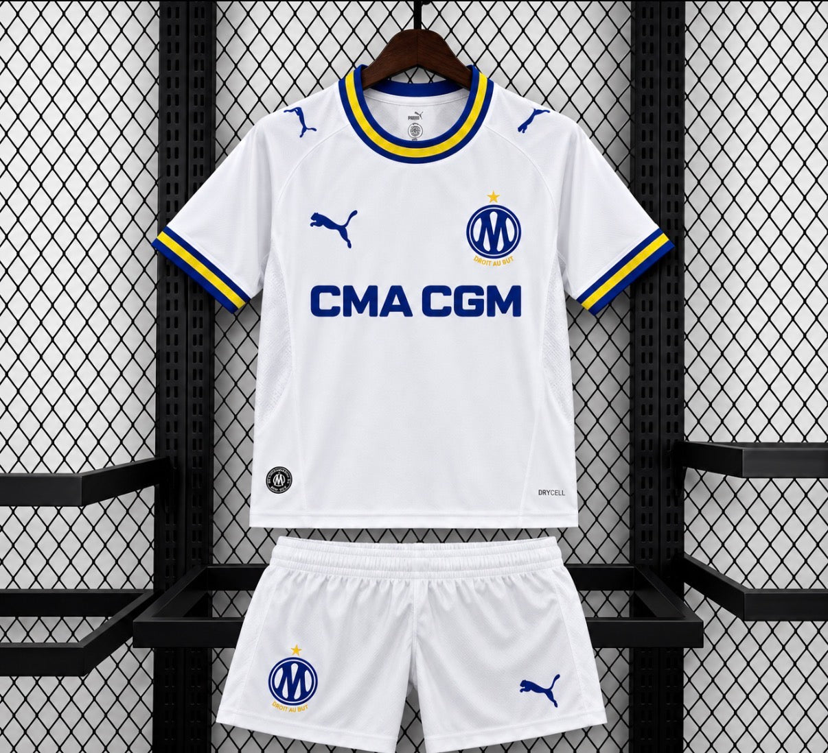 Kits Enfants OM 2026/27 Domicile