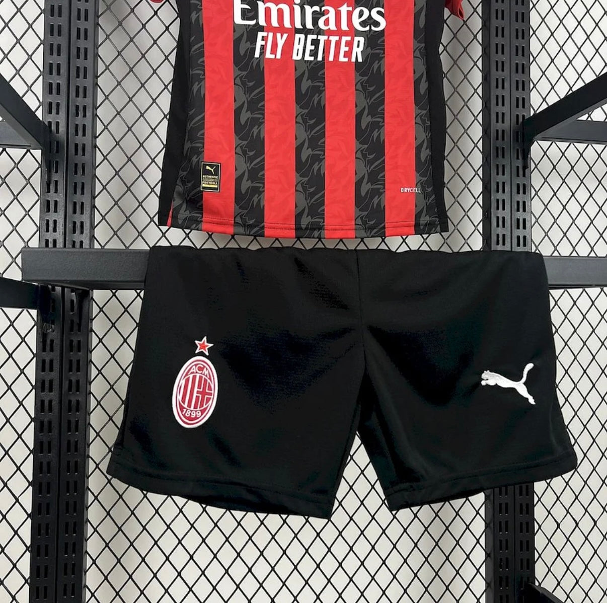 Kits Enfants AC Milan 2025/26 Domicile