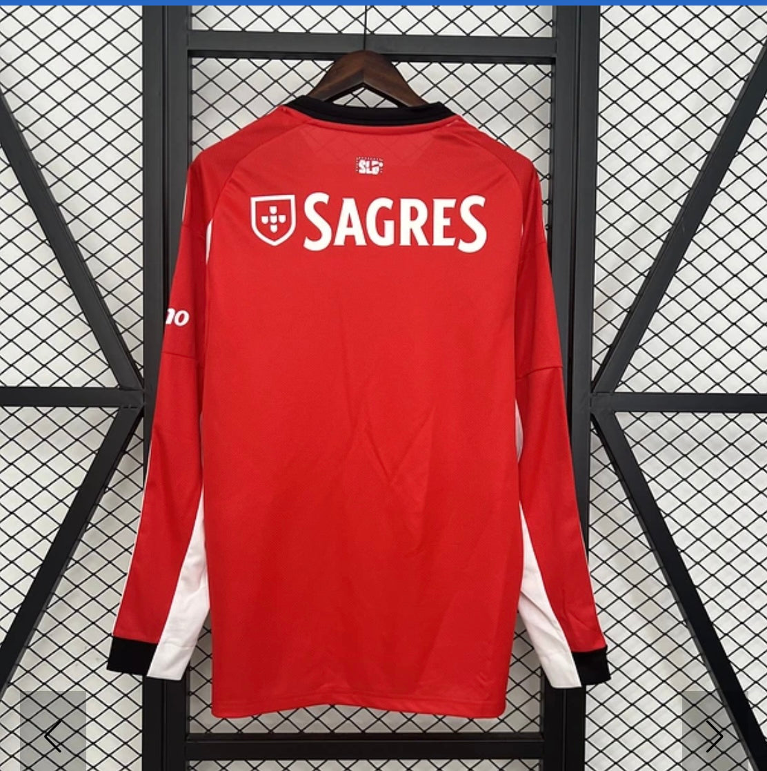 SL Benfica 2025/26 Domicile à manches longues
