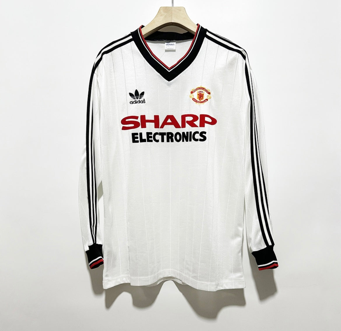 Manchester United 1982/83 Extérieur à manches longues