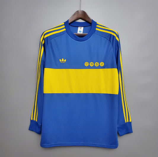 Boca Juniors 1981/82 Domicile à manches longues