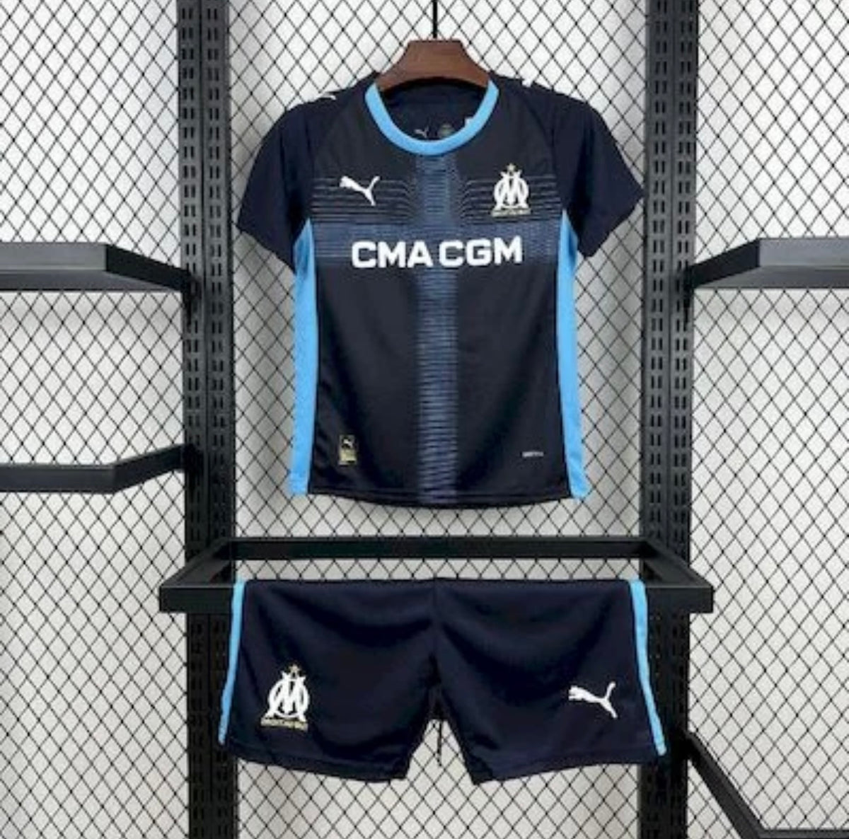 Kits Enfants OM 2025/26 Extérieur