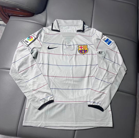 FC Barcelone 2003/04 Extérieur à manches longues