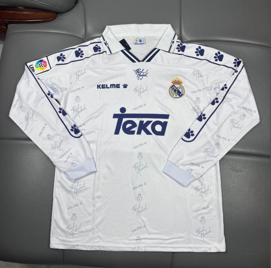 Real Madrid 1995/96 Domicile à manches longues