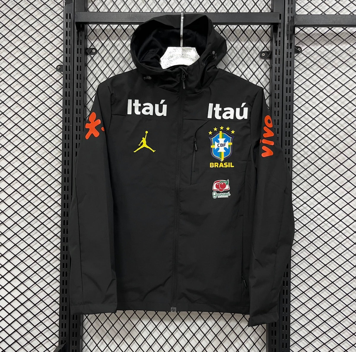 Veste Coupe-vent Brésil Noire