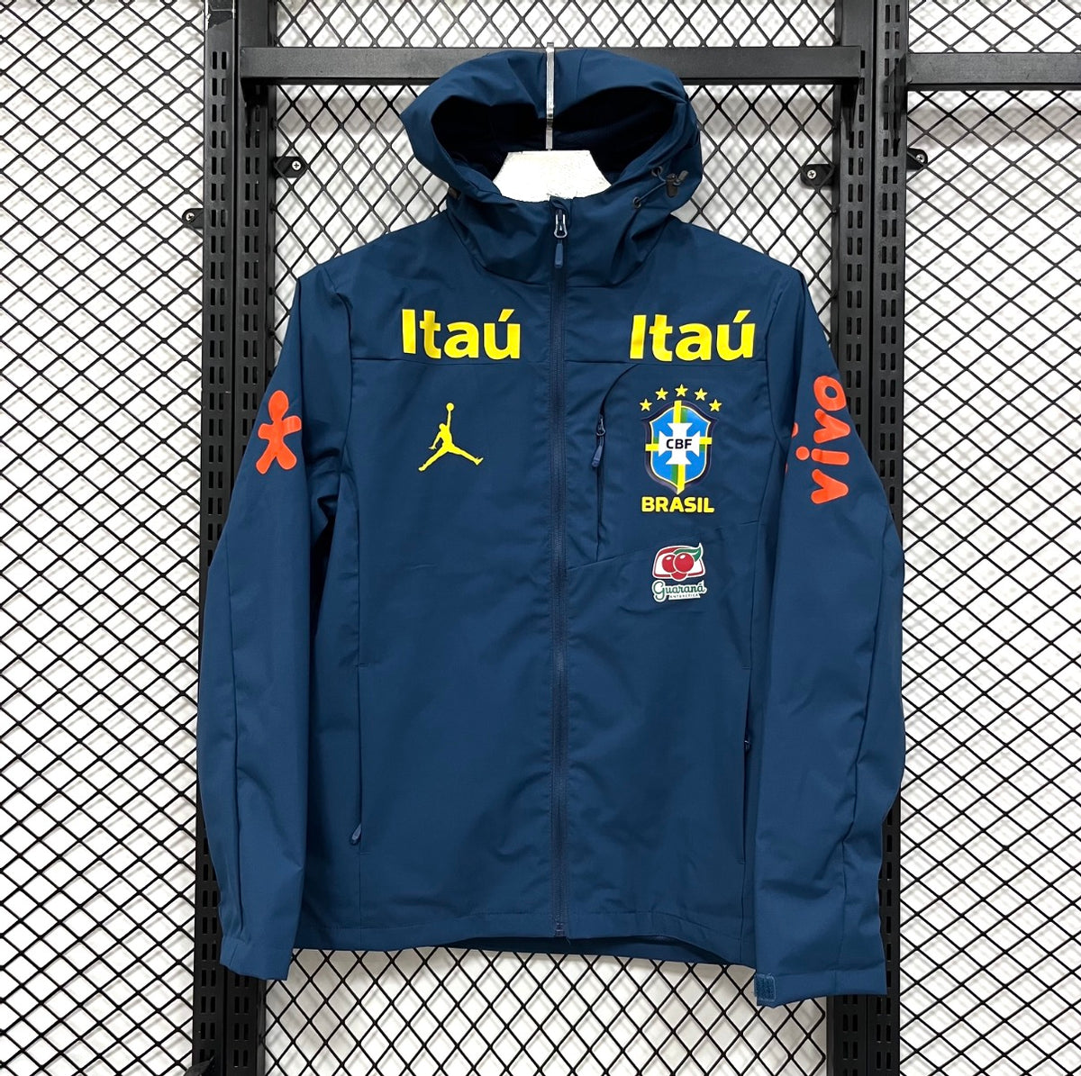 Veste Coupe-vent Brésil Bleue