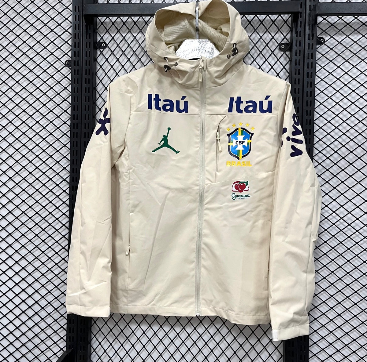 Veste Coupe-vent Brésil Blanche