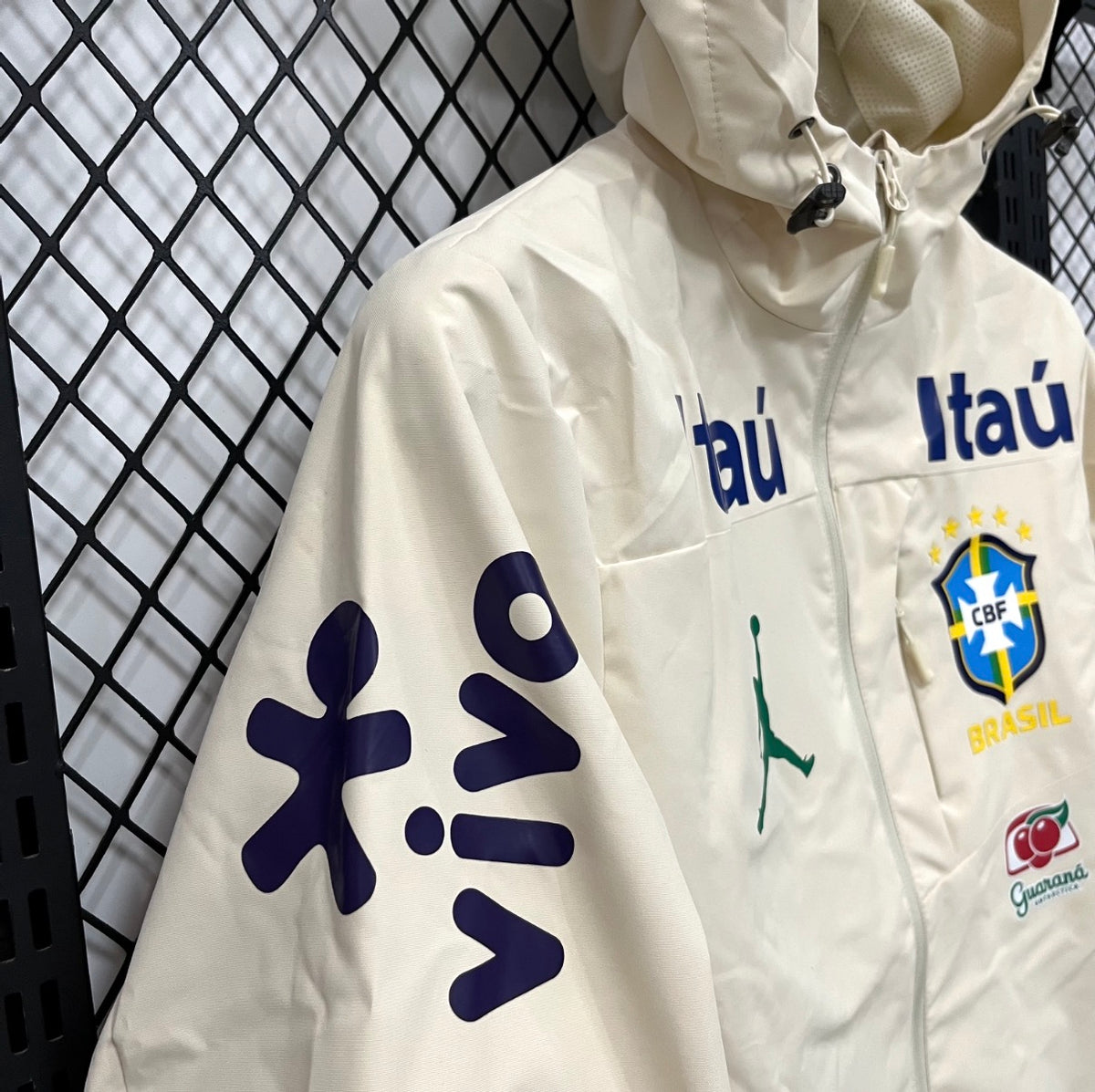 Veste Coupe-vent Brésil Blanche