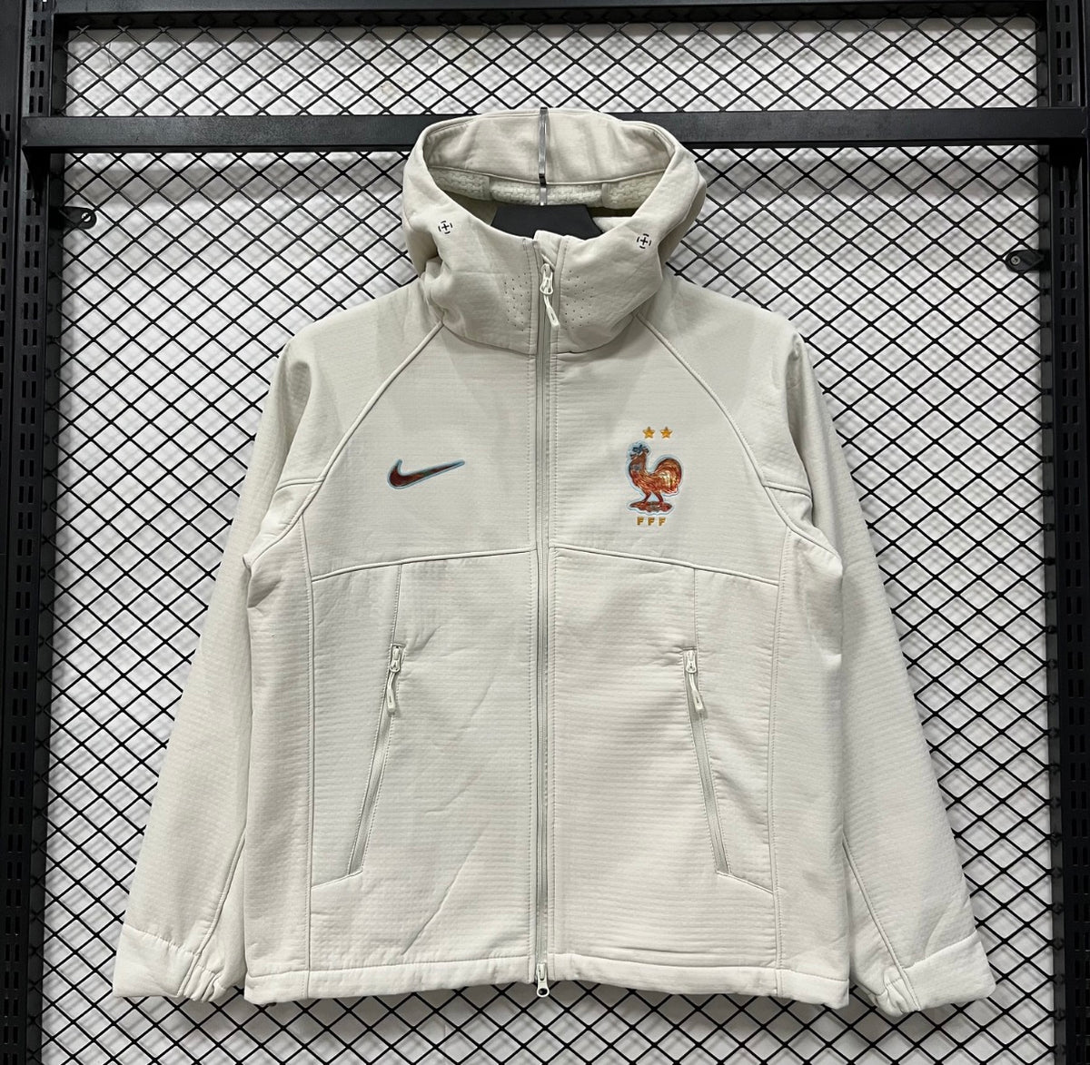 Veste Coupe-vent France Blanche